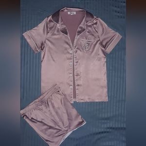 SMALL AIBROU SATIN JAMMY SET